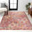 Stgeorge Bohemian Medallion Deep Fuchsia Rug-1909624326