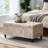 Alcina Fabric Upholstered Storage Bench
