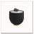 Cup Shape Leather Coffee Table-2019634722