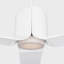 Ventilateur de plafond d'intérieur 52 lumières DEL Peel avec tige filetée, pales en ABS et télécommande portable Peel-245762243
