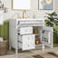 Ensemble de meuble-lavabo simple 36 po avec plateau en résine Dyral-1457181690