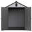 6*8Ft Resin Plastic Storage Shed For Backyard Garden Big Spire Tool Storage
