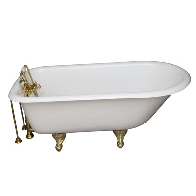 60'' x 30'' Soaking Cast Iron Bathtub