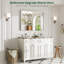 Miroir de salle de bain mural Llesenia-184043339-184043330-179273157