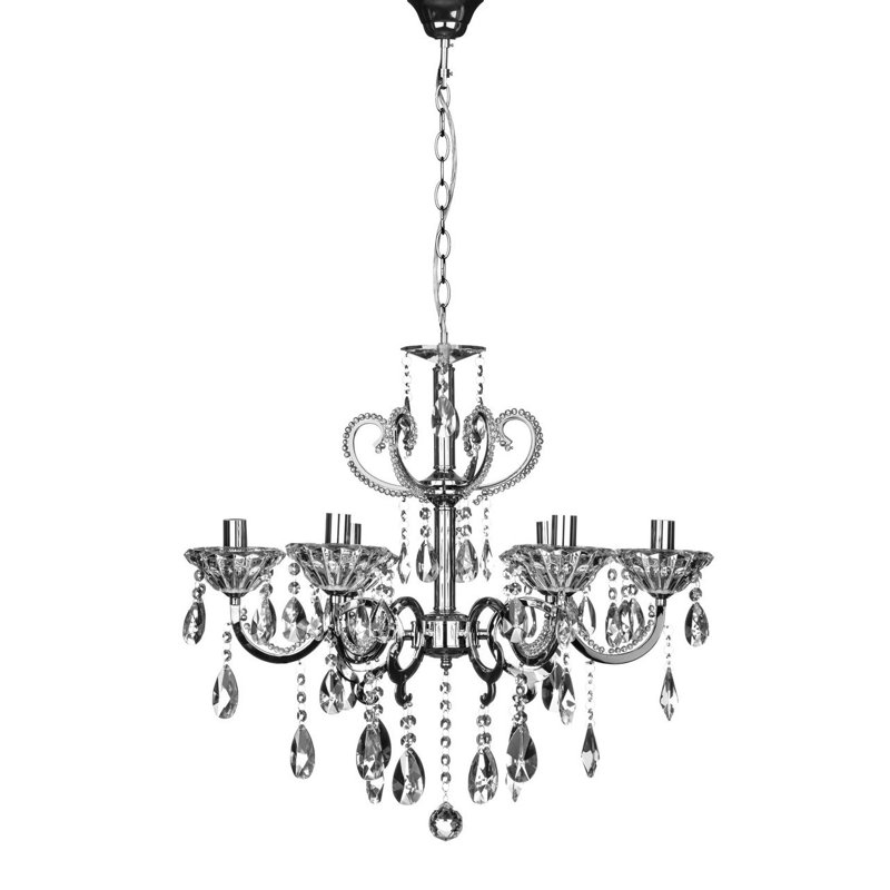 Payson 6 - Light Candle Style Chandelier