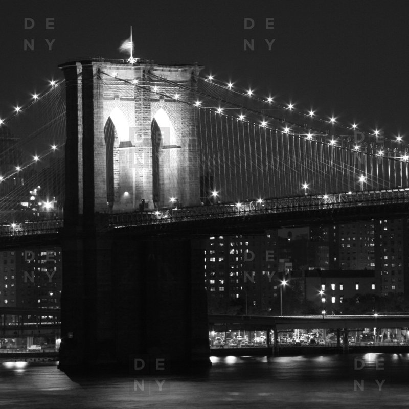 Rideau de douche simple brooklyn bridge 125 Leonidas Oxby