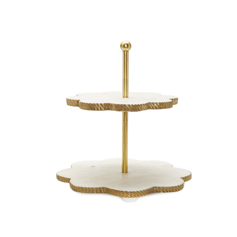 Marble Tiered Stand