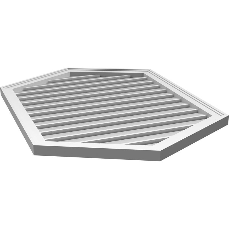 Pente verticale verticale en uréthane 6 pi, 42" H x 30" W x 1.5" D