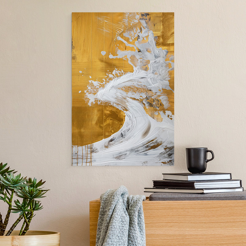 Série ABSTRACT CDL - Impression sur toile seulement - NON-CADRE, H 36 po x l 24 po