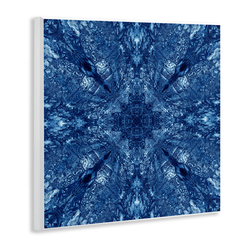 Centric Symmetry Pattern Wall Plaque Art by El Perkin