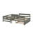 Wood Twin Over Full Bunk Bed With Twin Size Trundle-326614363