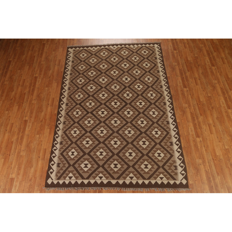 Tapis oriental géométrique Kilim 7 x 10