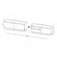 Bollen Unfinished TV Stand for TVs up to 50"