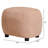 23" Wide Boucle Upholstered Ottoman Set Of 2-555060720