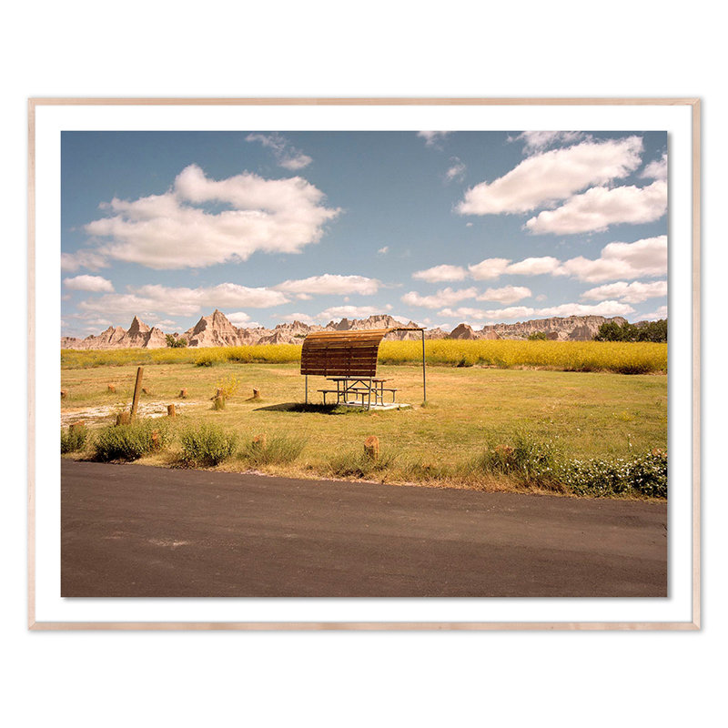 Badlands SD Print by Ryann Ford, Natural, 20" H x 24" W x 1.5" D