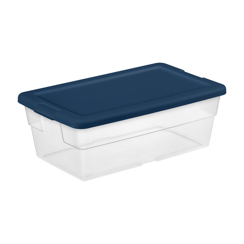 Ensemble de bacs de rangement en plastique