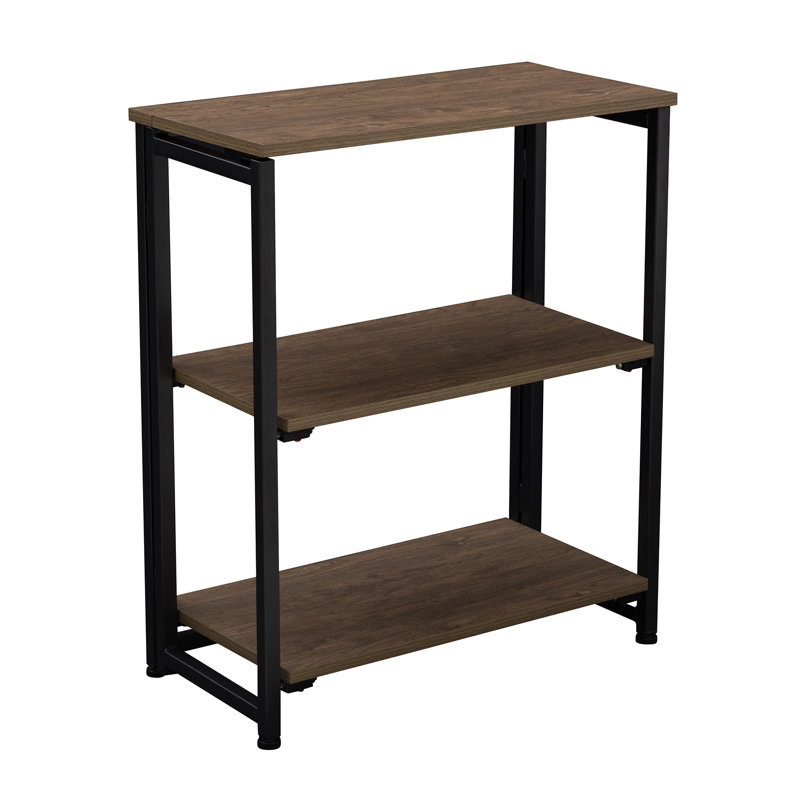 72cm H x 60cm W Steel Etagere Bookcase