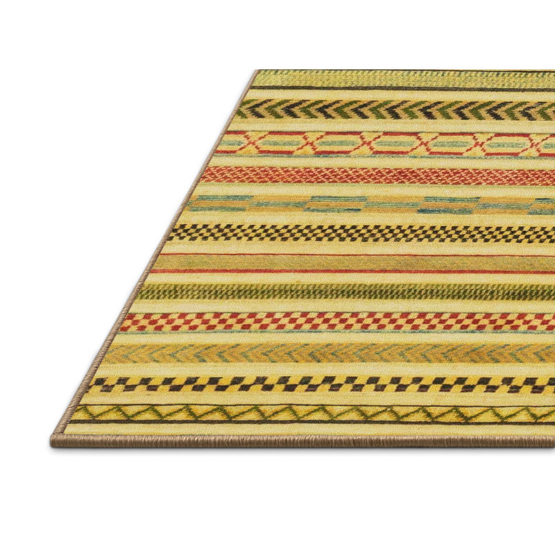Abstract Indoor Rug, Rectangle 5' x 8'