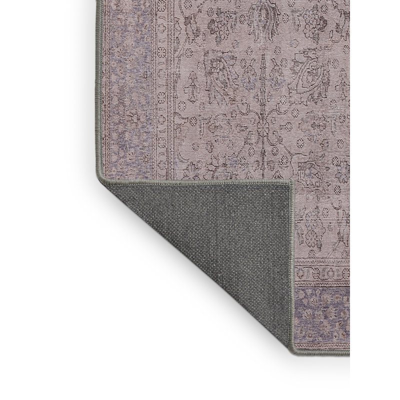 Tapis oriental gris Elyria, Rectangle 7' x 10'