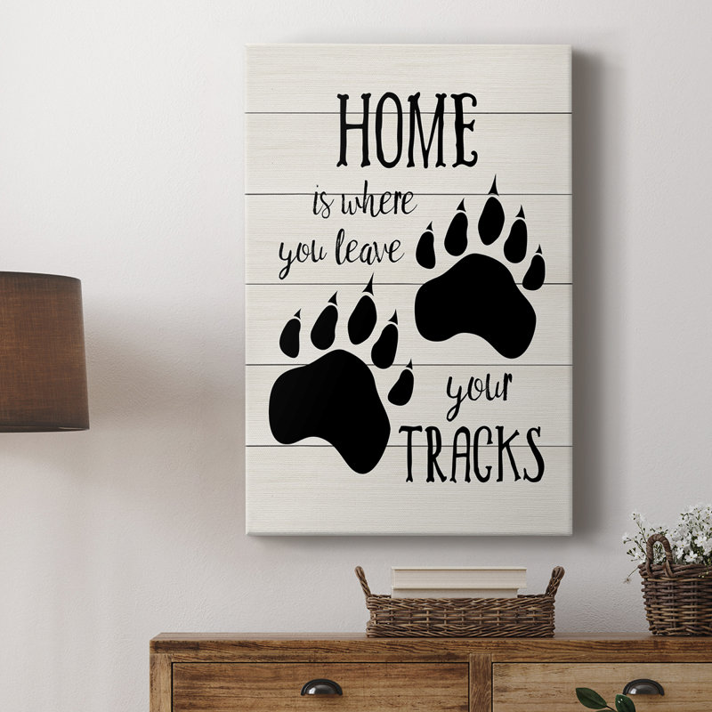 Home Tracks -Galery Enveloppé Cavas, H 48 po x l 32 po