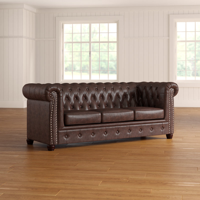 Batch Faux Leather Sofa