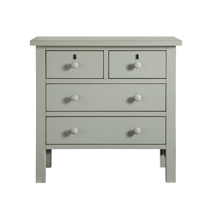 Table de chevet élégante et chic, Gris antique