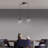 Concow 2 - Light Dimmable Black Kitchen Island Pendant-382921371