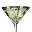 Tropical Leaves Cocktail Glasses