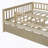 Wood Daybed With Trundle And Fence Guardrails-1104622499-1104622497