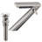 6.2"H Solid Brass Single Hole Bathroom Sink Faucet Waterfall Bathroom Faucet with Adjustable Aerator-124842557-125369913