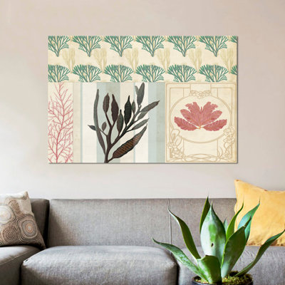 «Coastal Patternbook III», reproduction d'impression sur toile tendue