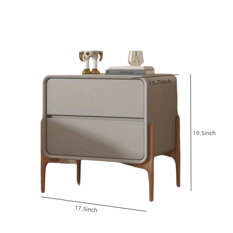 Gray Nightstand