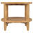 Isbell Maple Brown Round Solid Wood Side End Table