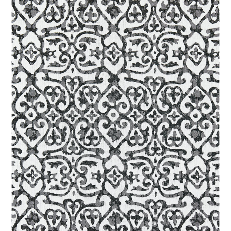 Endless Summer Kediri Fabric, Charcoal