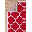Tapis rouge tissé à la machine Trendy-23489127