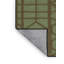 Tapis brun treillis lavable à la machine-728741675