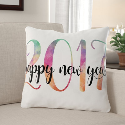 Orrstown New Year Throw Pillow