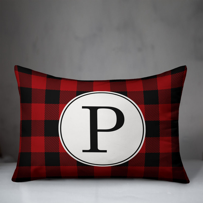  Coussin monogramme, P