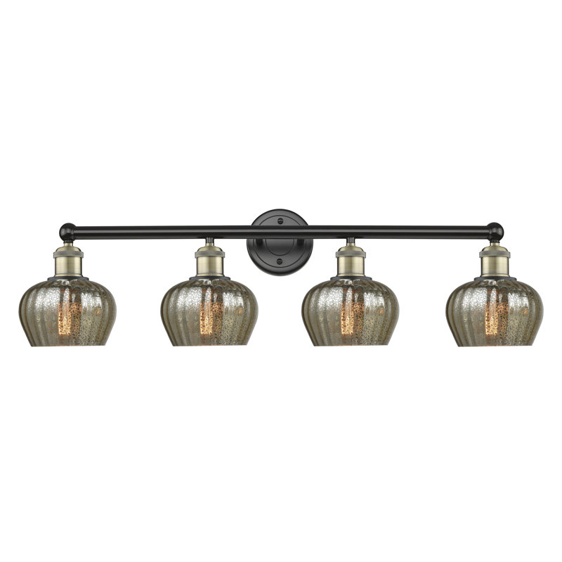 Noille 4 - Light Dimmable Vanity Light, Mercury, Black Antique Brass