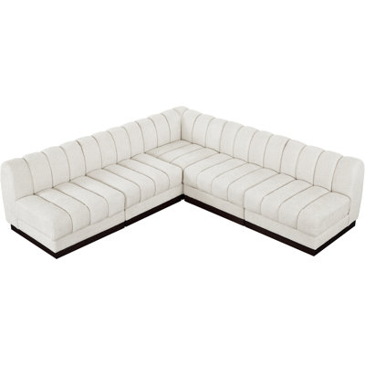 Canapé modulaire rembourré 5 pièces Quinn