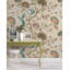 Papier peint floral avec colibris-94401260