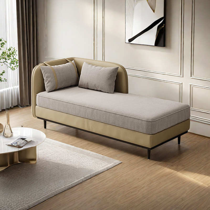 Bellaude, Gris/beige, Accoudoir à droite (vu de face)