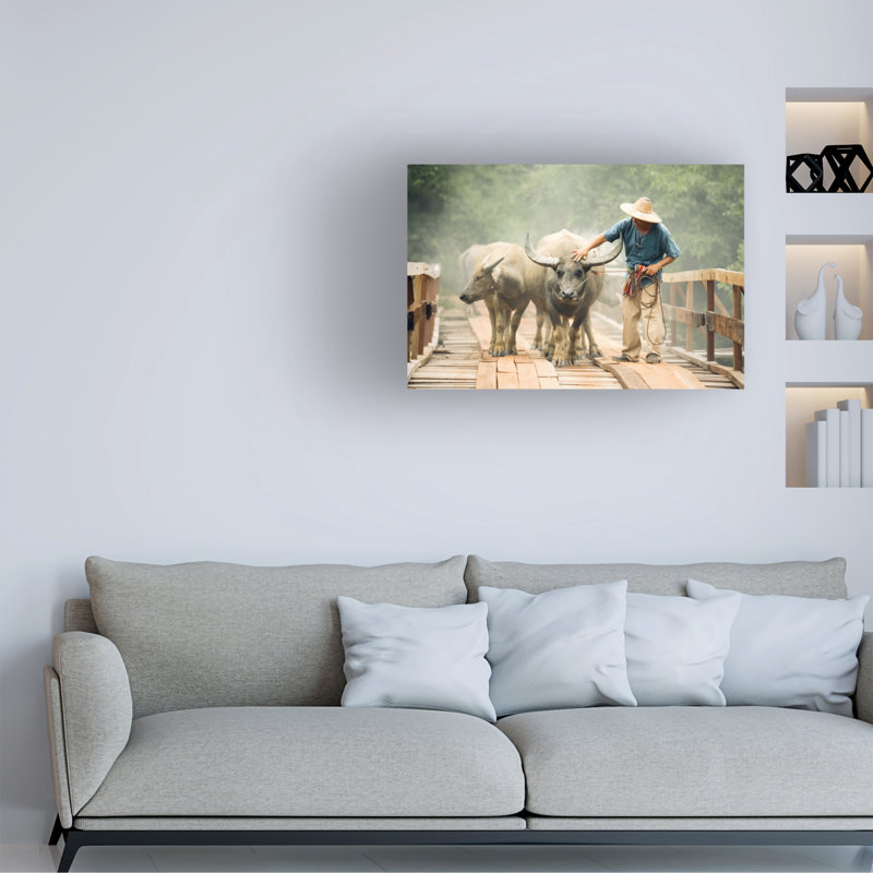 Bolog ADIREK M  No 2 Canvas Art, 12" H x 19" W