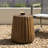 Tree Stump Style MGO Side Table