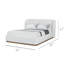 Base de lit tapissier Tribeca de qualité moderne Modern-106361971