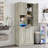 Tall Storage Cabinet With Adjustable Shelves-1821868069