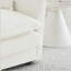 Canapé modulaire surdimensionné en L avec repose-pieds réversible en chenille blanche Free Combination Comfy Upholstery-246013307