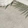 Caherty Coastal Cottage Palm Frond Border Green/Cream Indoor/Outdoor Rug