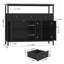 3-Door 3-Drawer Sideboard Storage Cabinet – Free-Standing Buffet With Adjustable Shelves For Living Room, Dining Room & Hallway