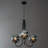 Gilmour 3-light 25'' Wide Modern Glam Glass Globe Bubble Chandelier Contemporary Sputnik Hand Blown Glass Pendant Light For Living Room Children's Room-1943893233-1943893234